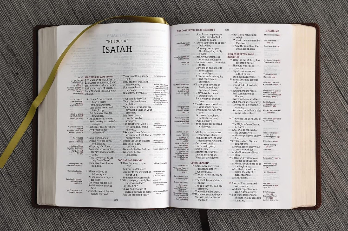 Nasb, Thompson Chain-Reference Bible, Leathersoft, Brown, 1995 Text, Red Letter, Comfort Print, (Hardcover)