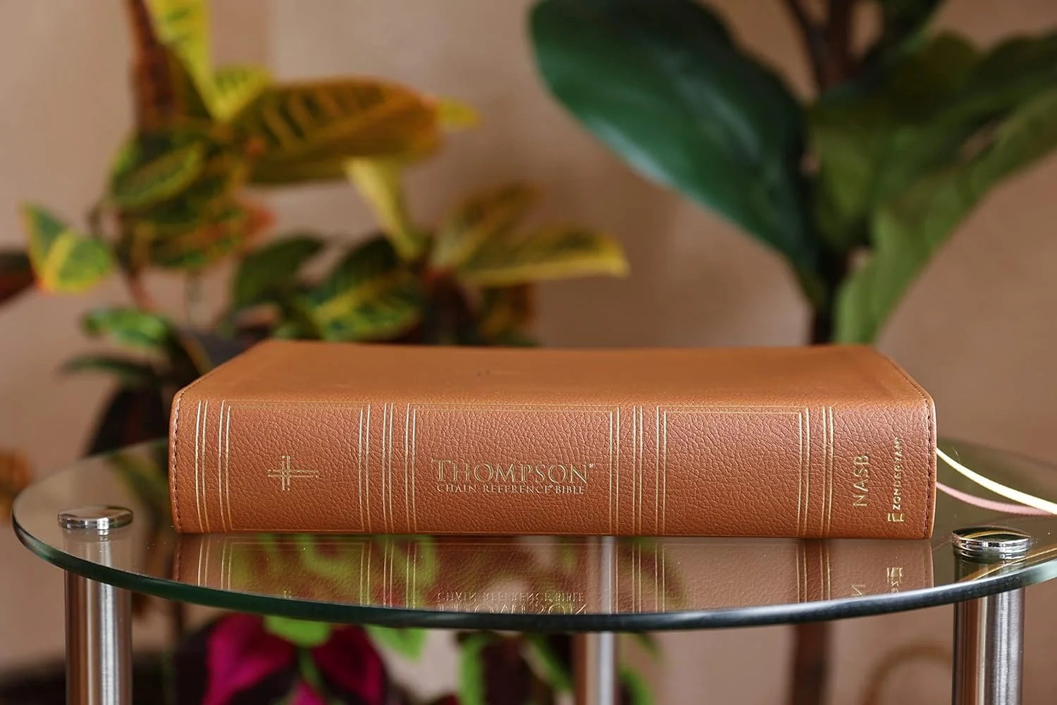 Nasb, Thompson Chain-Reference Bible, Leathersoft, Brown, 1995 Text, Red Letter, Comfort Print, (Hardcover)